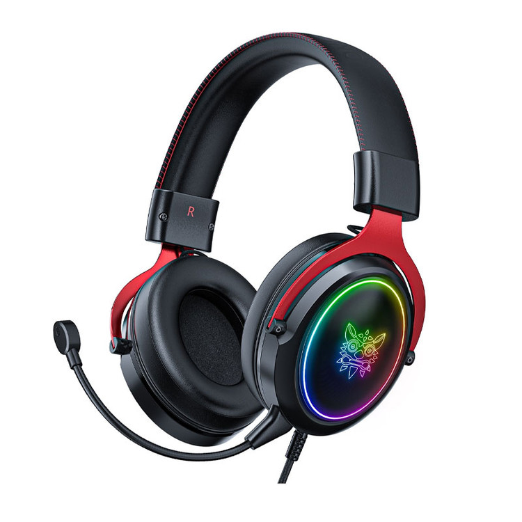 هدست اونیکوما مدل Onikuma X10 Wired Black-Red
