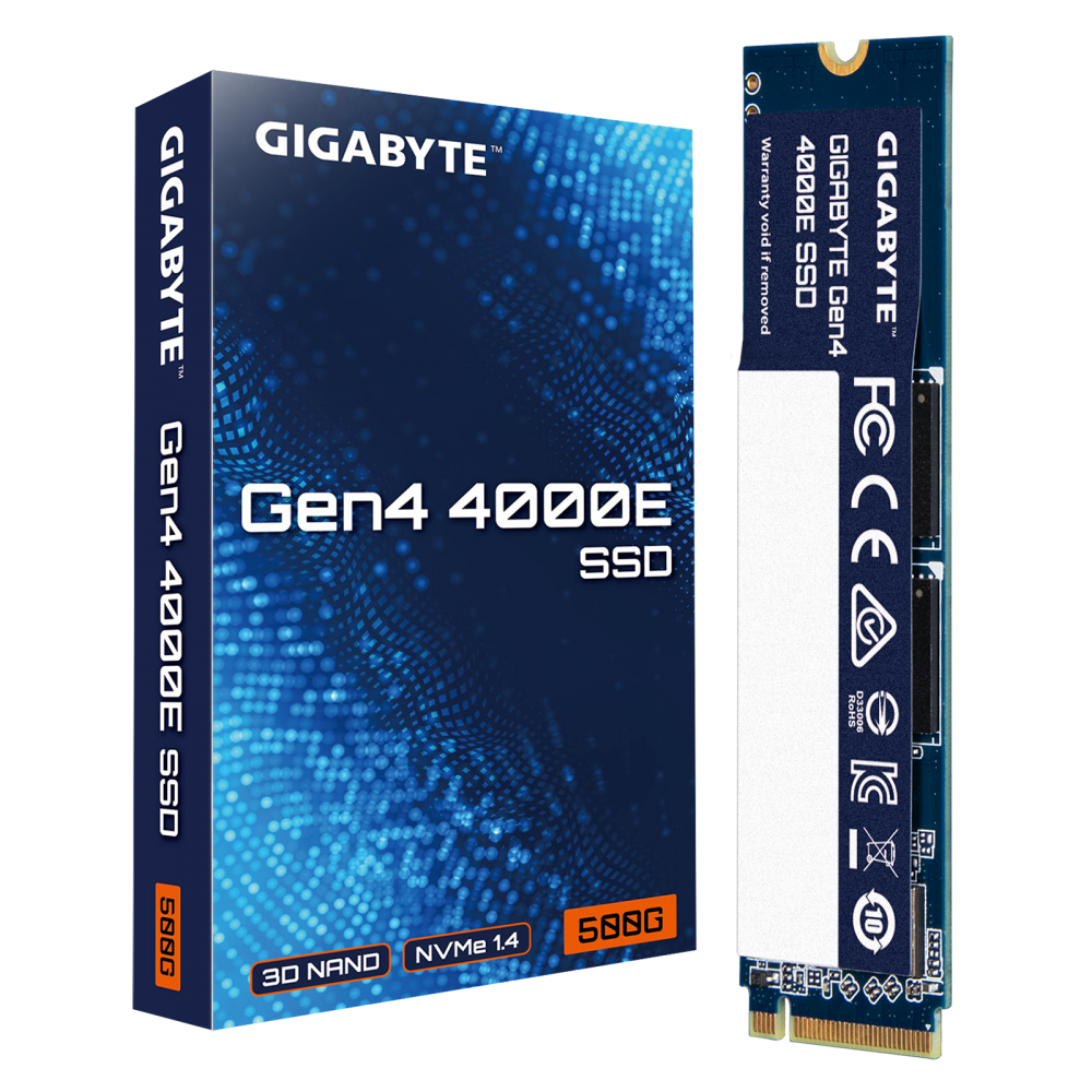 اس اس دی گیگابایت GIGABYTE Gen4 M2 NVMe SSD 500GB