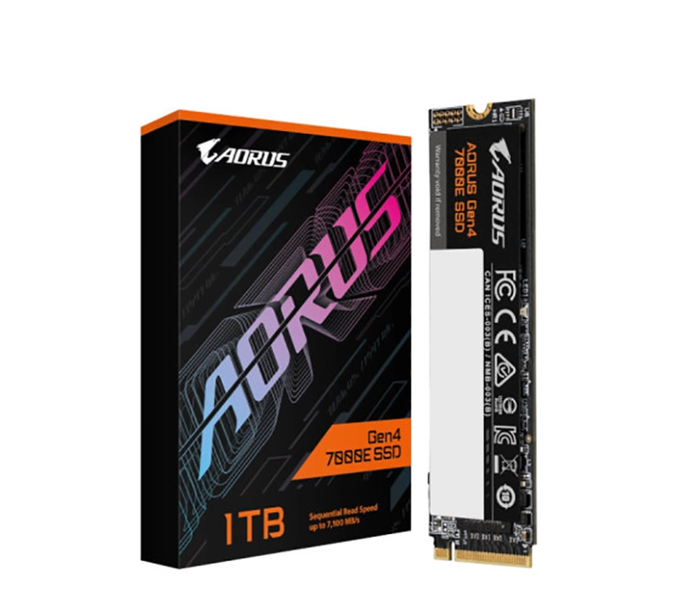 اس اس دی گیگابایت مدل AORUS Gen4 7300 ظرفیت ۱ ترابایت