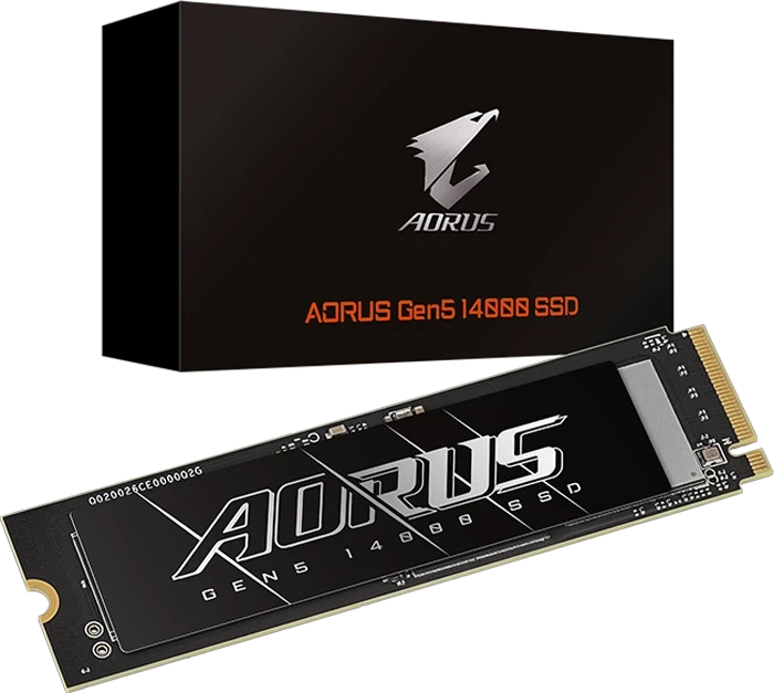 اس اس دی گیگابایت مدل AORUS Gen5 14000 M.2 2280 NVMe ظرفیت 1 ترابایت