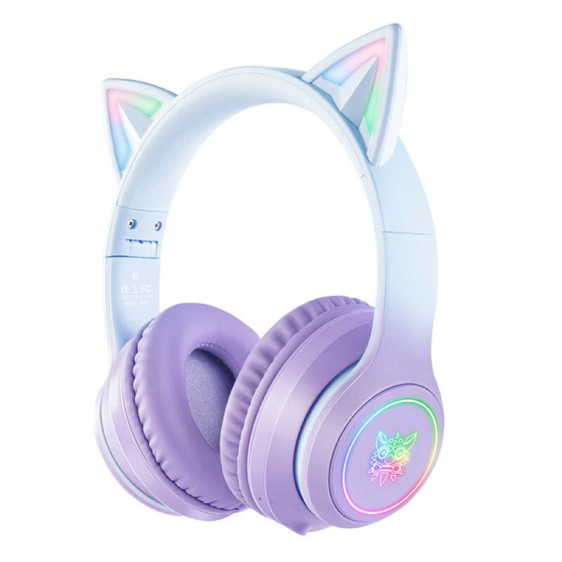 هدست اونیکوما مدل Onikuma B90 Wireless Purple