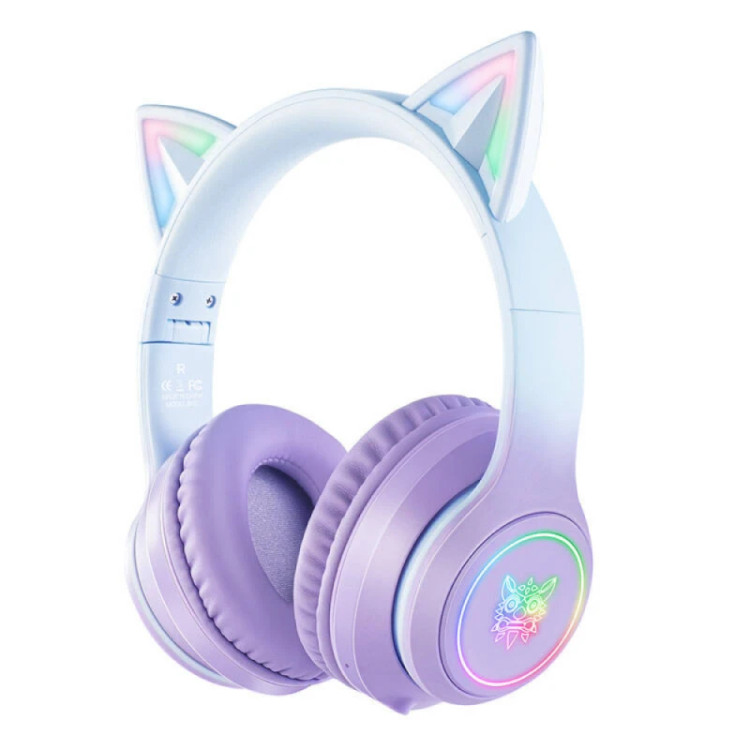 هدست اونیکوما مدل Onikuma B90 Wireless Purple