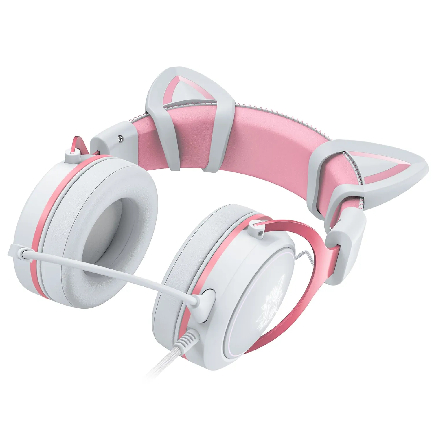 هدست اونیکوما مدل Onikuma X10 Wired White Pink