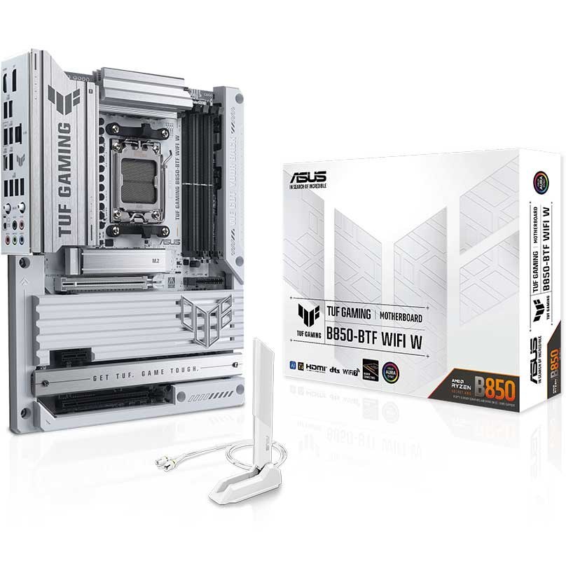 مادربرد ایسوس مدل ASUS TUF GAMING B850-BTF WIFI WHITE DDR5