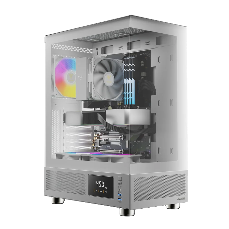کیس گیم دیاس مدل GAMDIS ATLAS E1 White