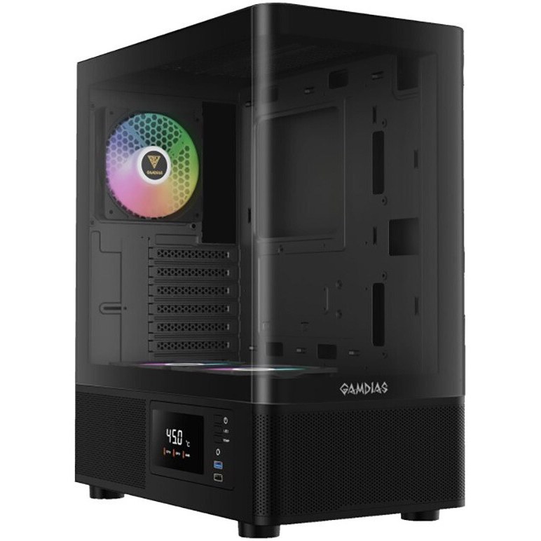 کیس گیم دیاس مدل GAMDIAS ATLAS E2 CG Black