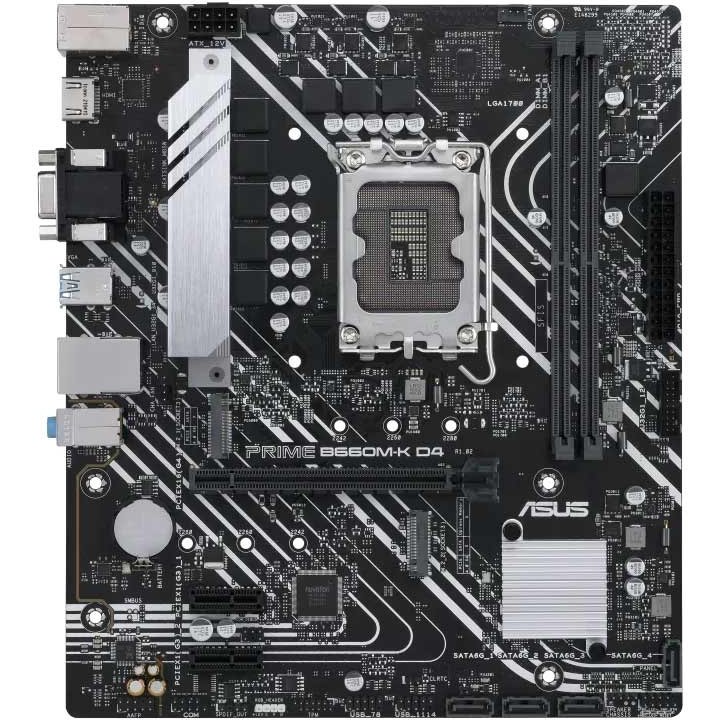 مادربرد ایسوس مدل ASUS PRIME B660M-K DDR4