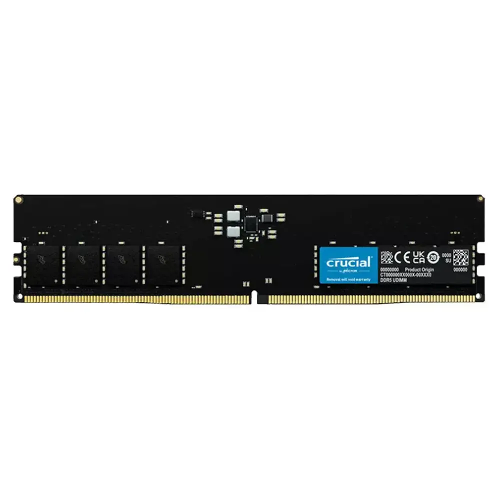 رم کامپیوتر کروشیال مدل 16GB 5200MHz  DDR5