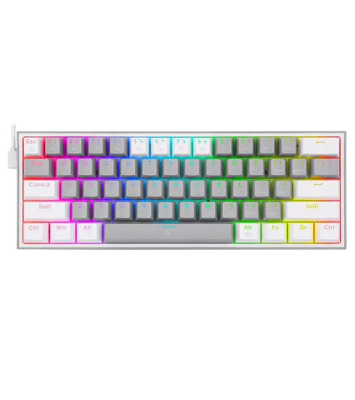 کیبورد ردراگون مدل Redragon K617 FIZZ GW