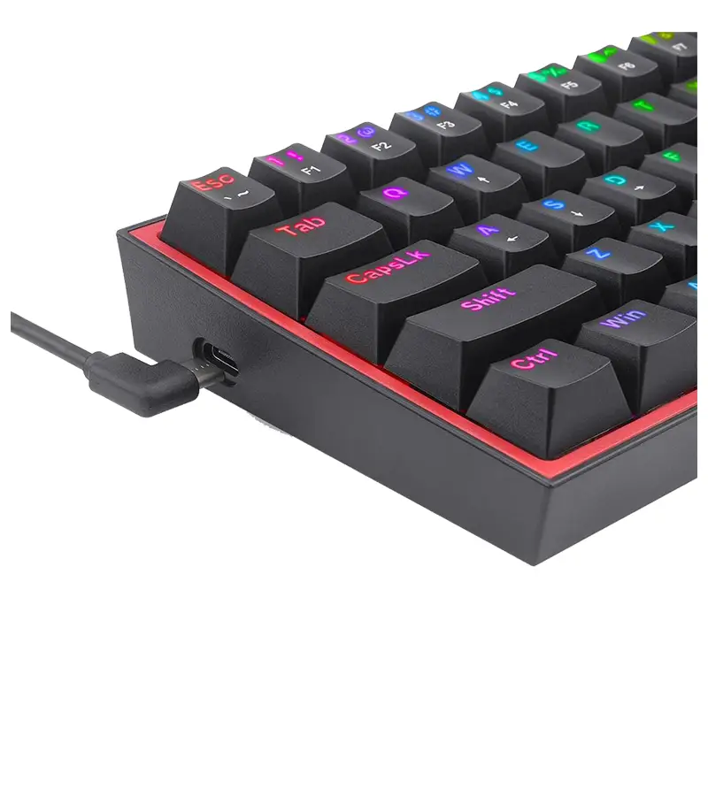 کیبورد ردراگون مدل Redragon K617 FIZZ Black