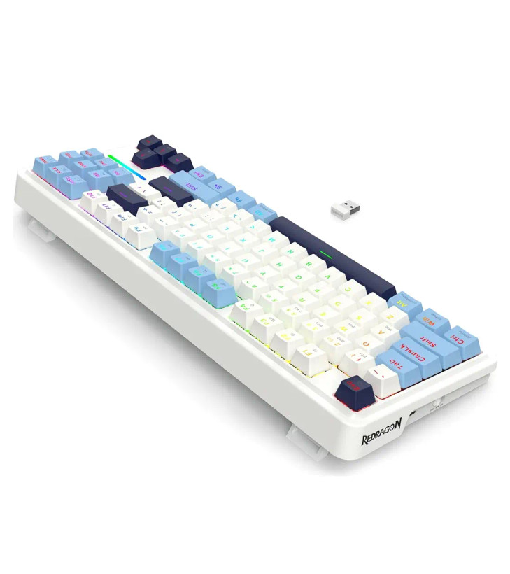 کیبورد ردراگون مدل Redragon Antonium K728 PRO WBB