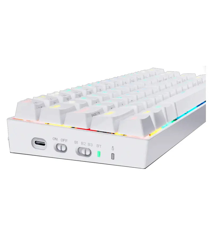 کیبورد ردراگون مدل Redragon Draconic K530 PRO White