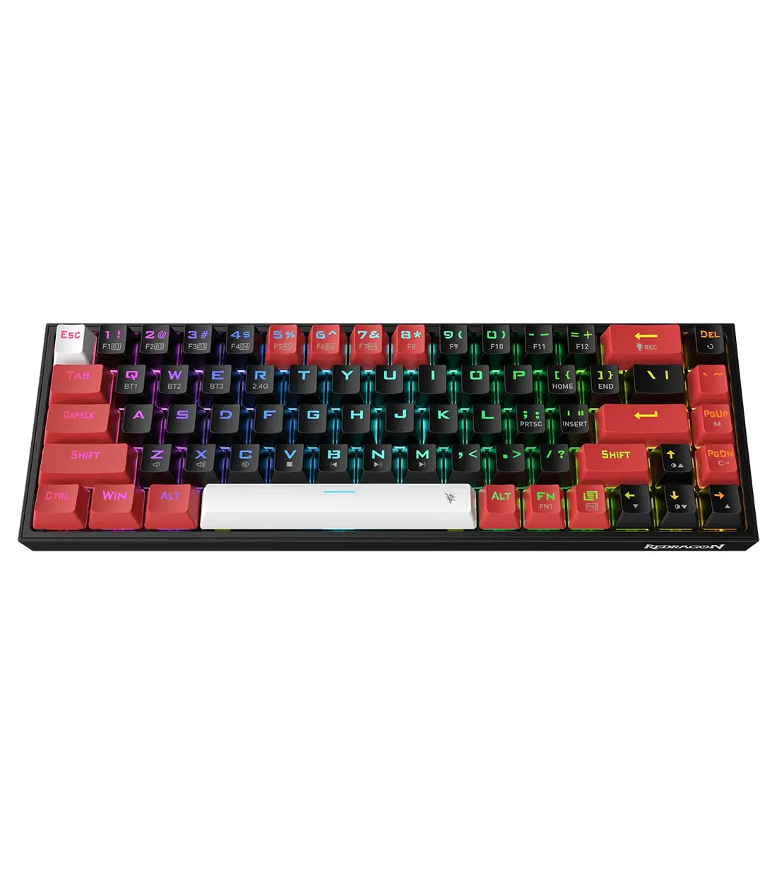 کیبورد ردراگون مدل Redragon CASTOR K631 PRO BRW