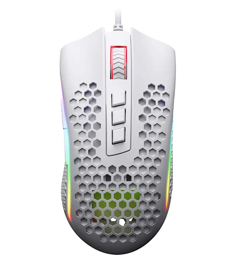 موس ردراگون مدل Redragon Storm M808 White Wired