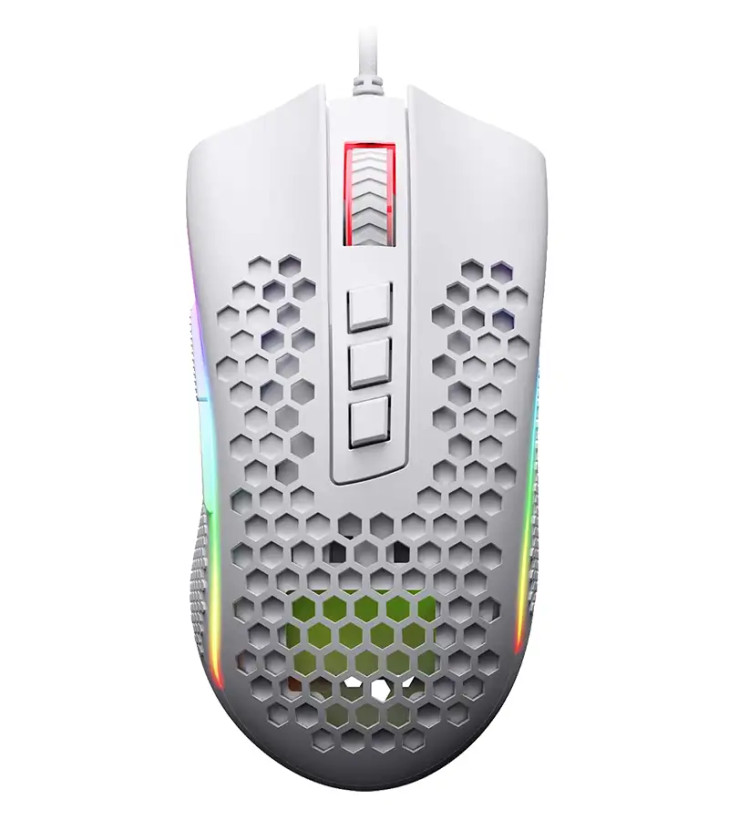 موس ردراگون مدل Redragon Storm M808 White Wired