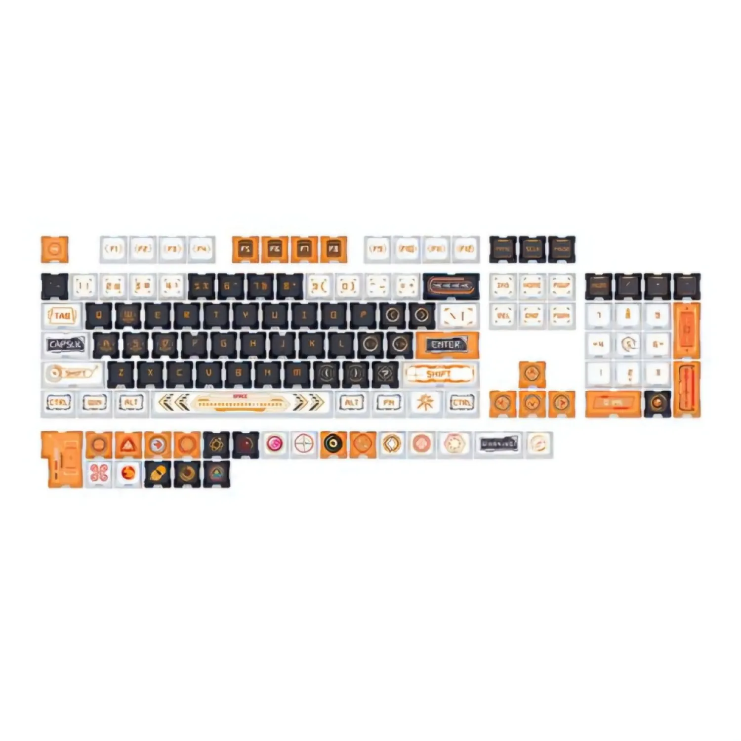 کلید کیبورد مکانیکال ردراگون مدل Redragon A143 PBT