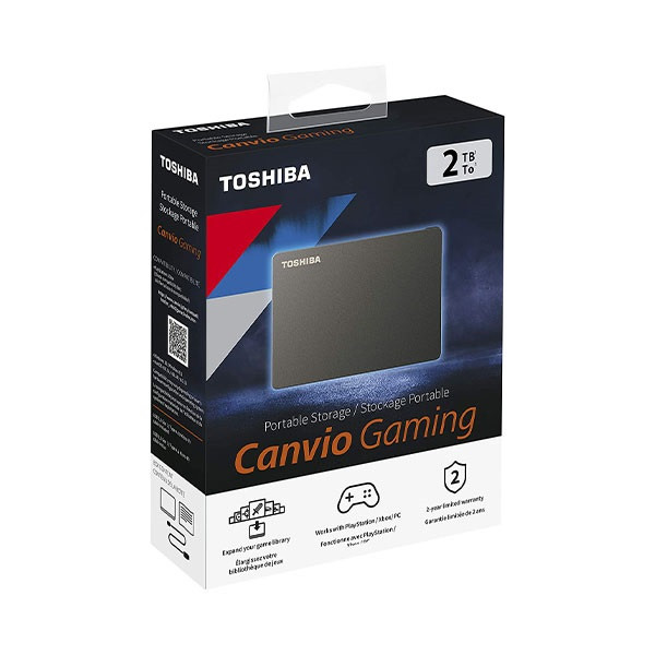 هارد اکسترنال ای توشیبا مدل Toshiba Canvio Gaming 1TB