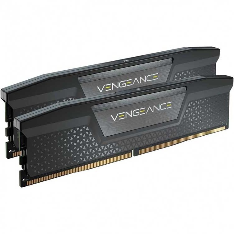 رم کورسیر مدل CORSAIR VENGEANCE 32GB(16GBx2) 6600MHz LPX Black CL36
