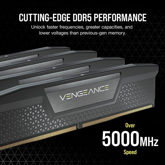 رم کورسیر مدل VENGEANCE 64GB 32GB×2 6000MHz CL40 DDR5