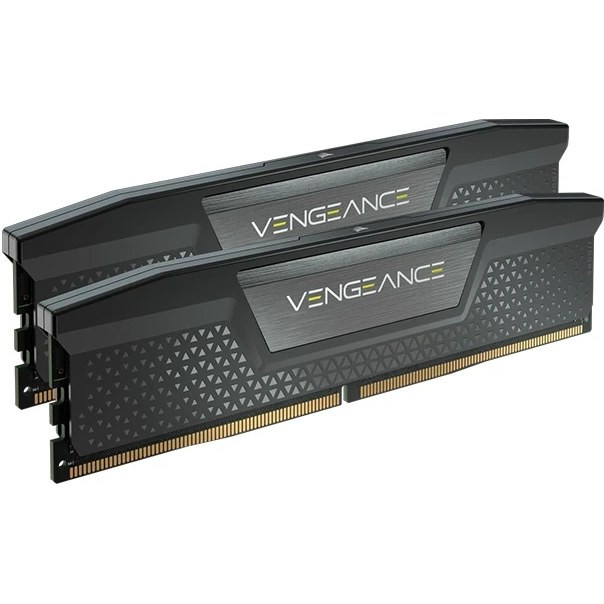 رم کورسیر مدل CORSAIR VENGEANCE 64GB 32GB×2 6400MHz CL42 DDR5 LPX