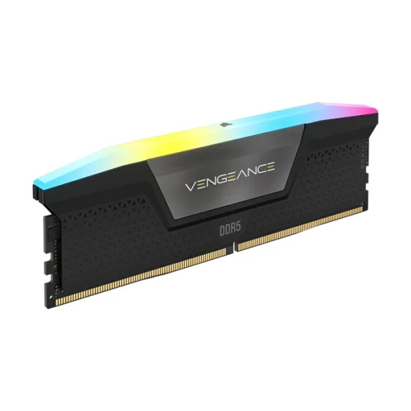 رم کورسیر مدل CORSAIR VENGEANCE 32GB 16GB×2 5600MHz CL40 DDR5 RGB