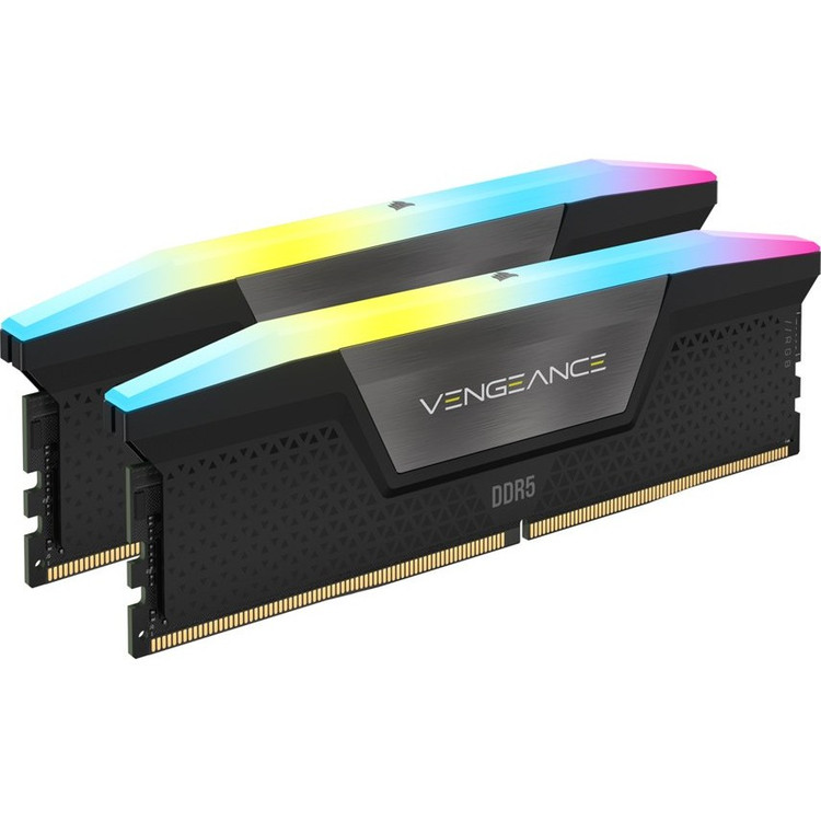 رم کورسیر مدل CORSAIR VENGEANCE 64GB 32GB×2 5600MHz DDR5 RGB