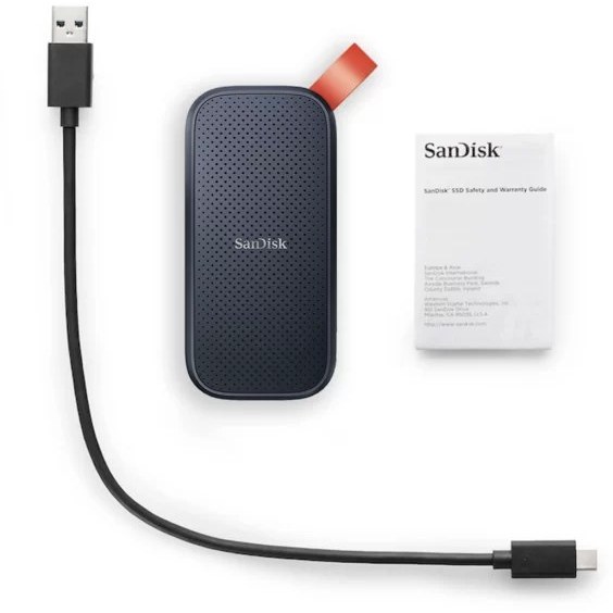 حافظه اس اس دی اکسترنال سن دیسک مدل SanDisk E30 1TB