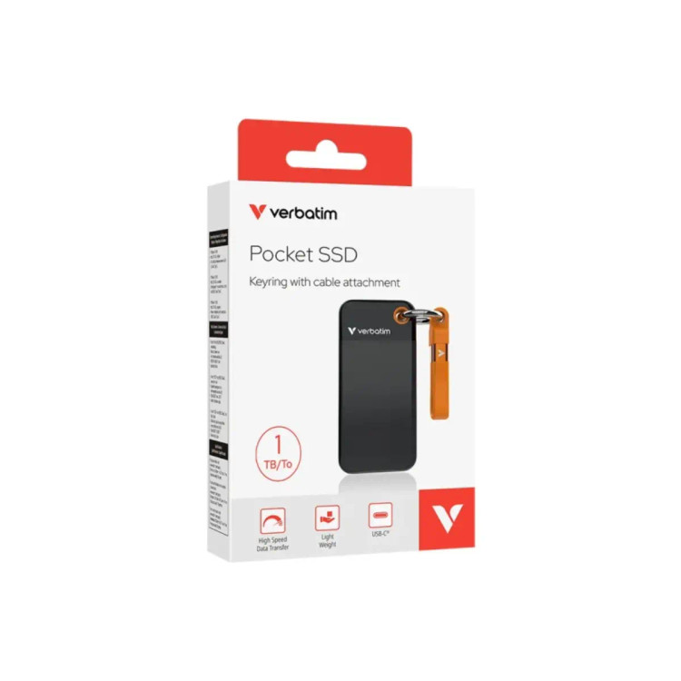 حافظه اس اس دی اکسترنال ورباتیم مدل Verbatim Pocket 1TB
