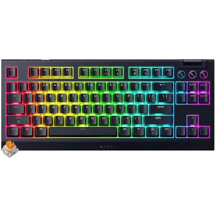 کیبورد ریزر مدل Razer BlackWidow V4 HyperSpeed Tenkeyless