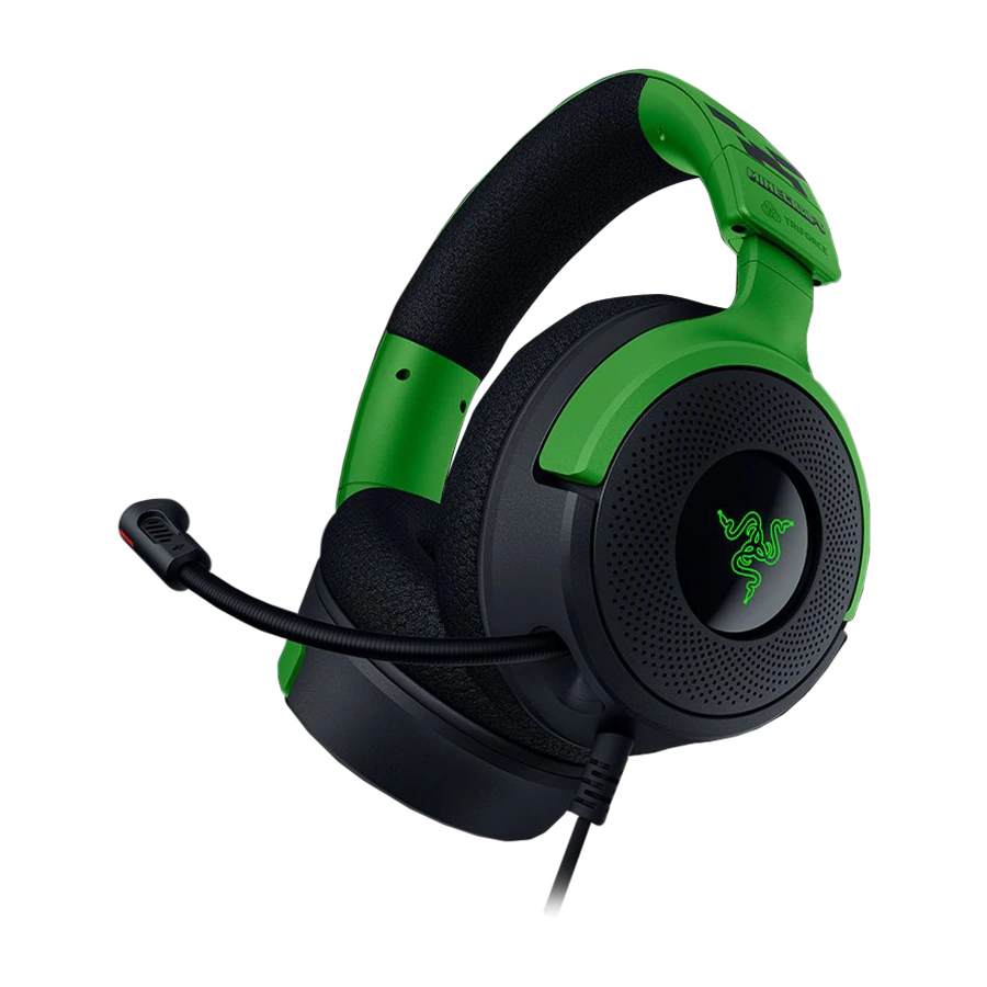 هدست ریزر مدل Razer Kraken V4 X Minecraft Edition Wired
