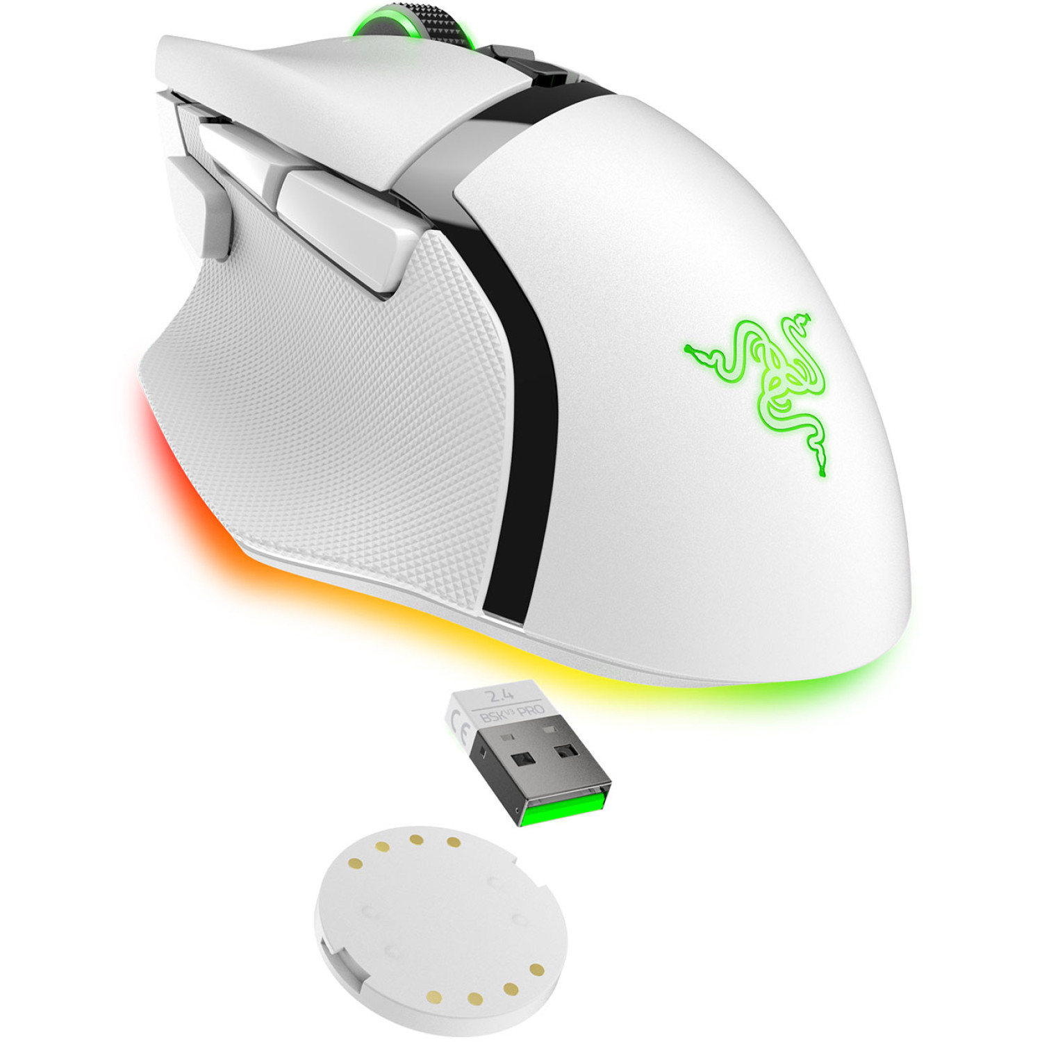 موس ریزر مدل Razer Basilisk V3 Pro White
