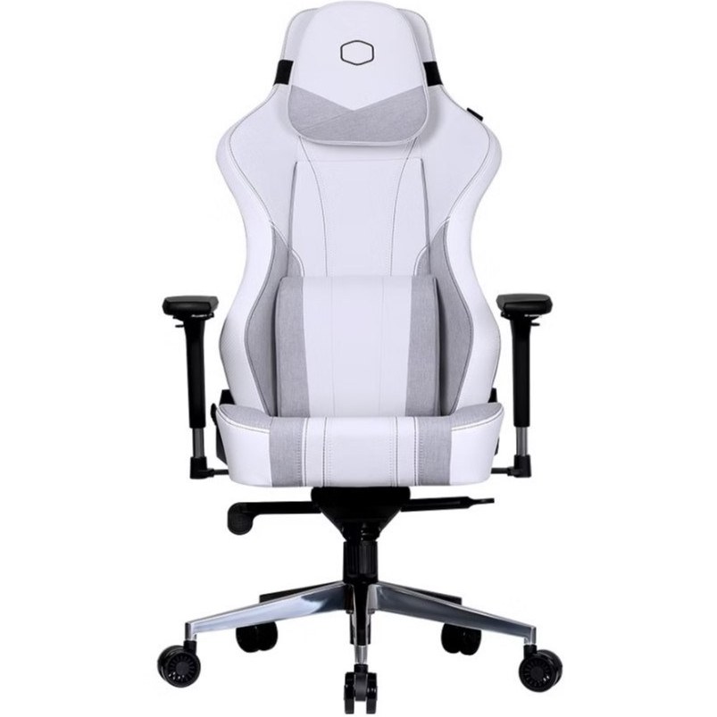صندلی گیمینگ کولر مستر مدل CoolerMaster Caliber X2C White Gray