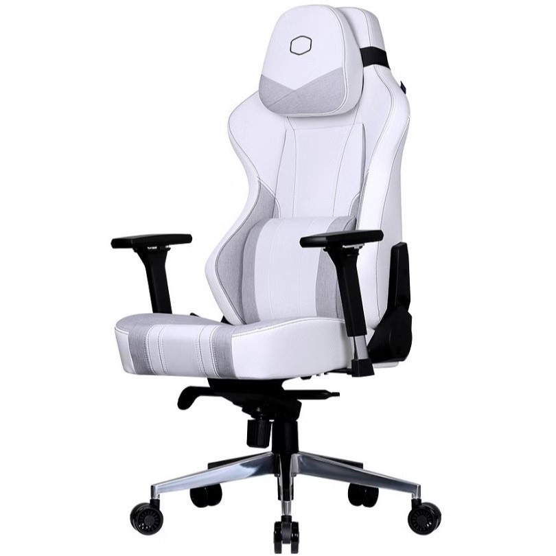صندلی گیمینگ کولر مستر مدل CoolerMaster Caliber X2C White Gray