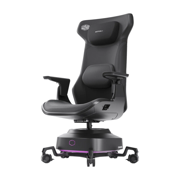 صندلی گیمینگ کولرمستر مدل CoolerMaster Motion 1 Haptic Black