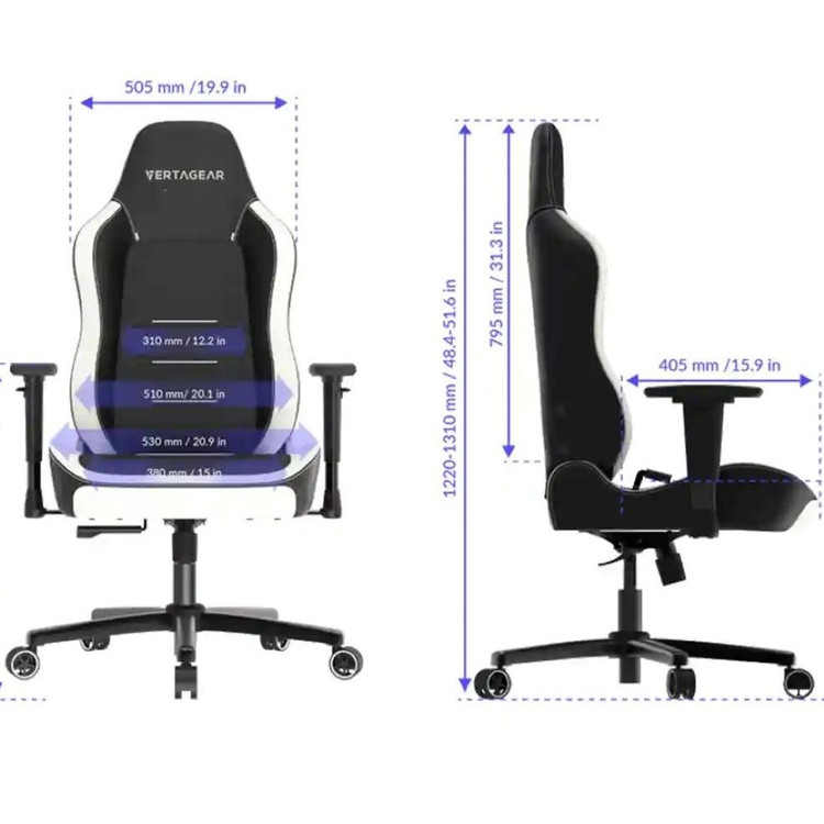 صندلی گیمینگ ورتاگیر مدل VERTAGEAR SL3800 Midnight Blue