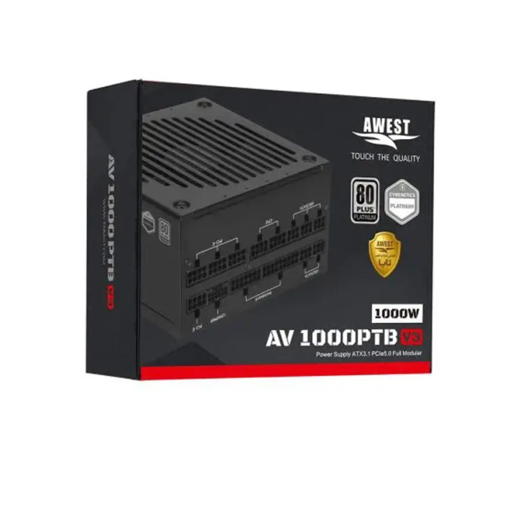 پاور 1000 وات اوست مدل Awest AV1000W PT V3 Black