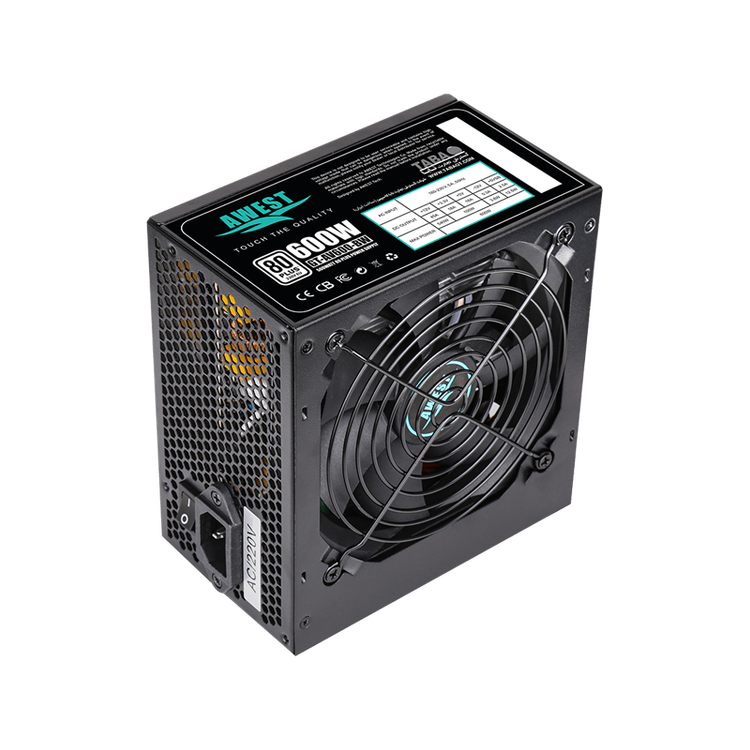 پاور 600 وات اوست مدل Awest AV600W White