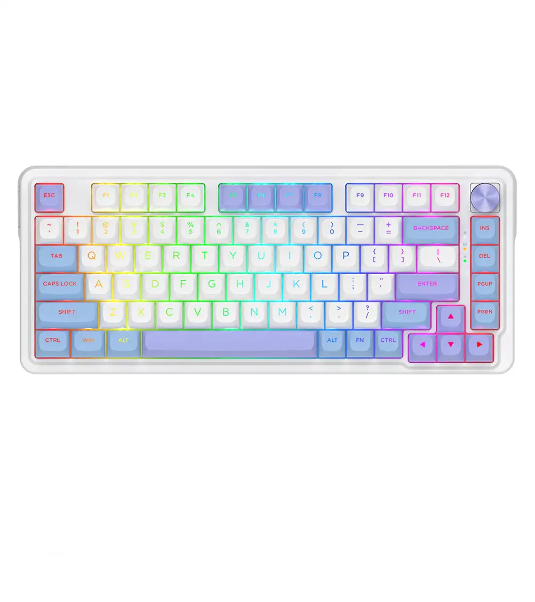 کیبورد ردراگون مدل Redragon UCAL MAX K673 WBP RGB
