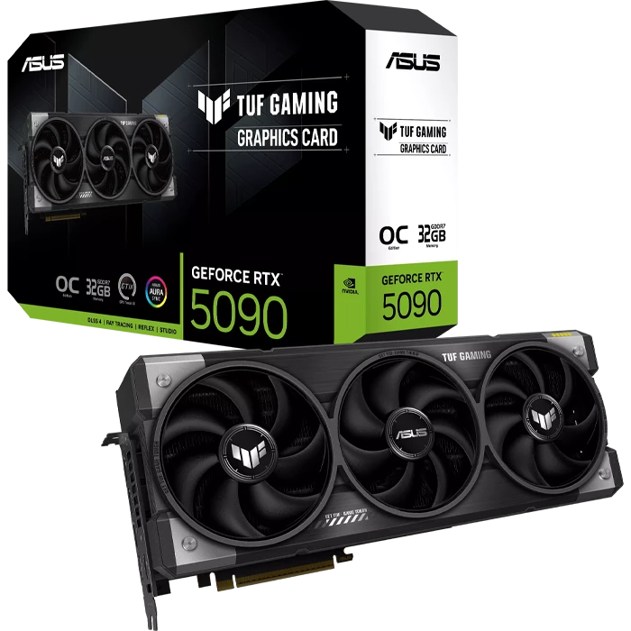 کارت گرافیک ایسوس اورکلاک مدل ASUS TUF Gaming GeForce RTX 5090 32GB OC