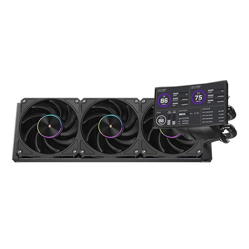 فن خنک کننده اوست مدل Awest Ice Vein AV 360L Black