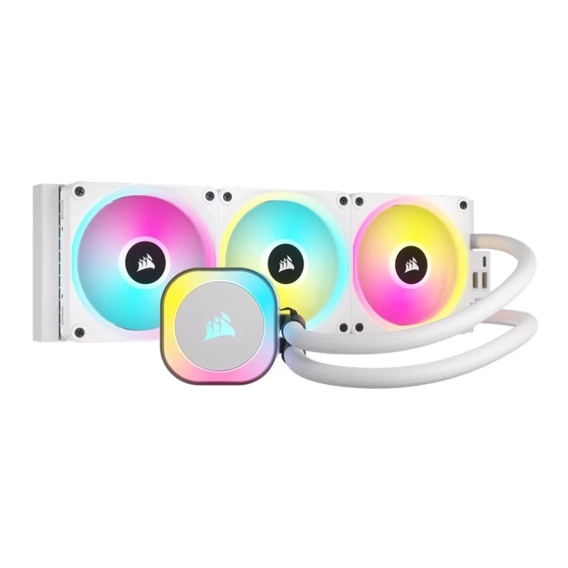 خنک کننده مایع پردازنده کورسیر مدل Corsair iCUE Link H150i RGB WHITE
