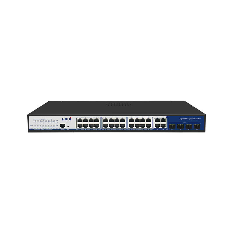 سوئیچ مدیریتی PoE گیگ HRUI HR-AFGM-2444S-400