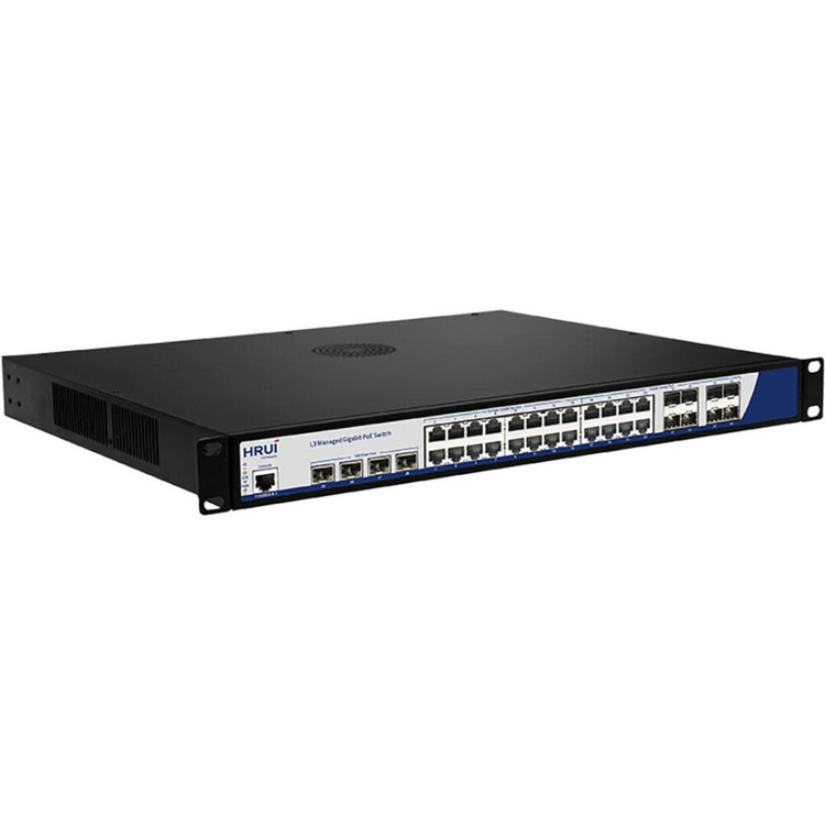 سوئیچ مدیریتی PoE گیگ HRUI HR-AFGM-SWTG342408S-400