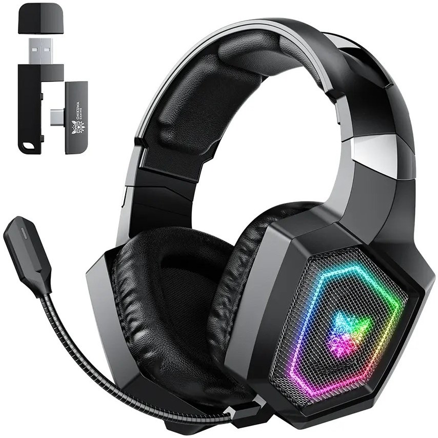 هدست اونیکوما مدل Onikuma GT806 Black Wireless