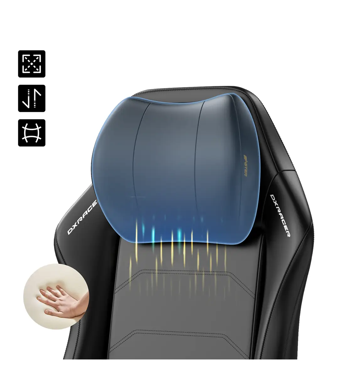 صندلی گیمینگ دی ایکس ریسر مدل DxRacer Master Series 2025 XL Black Line