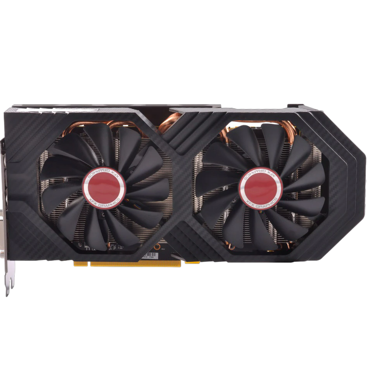 کارت گرافیک ایکس اف ایکس مدل XFX RX 580 8GB کاکرده با کارتون