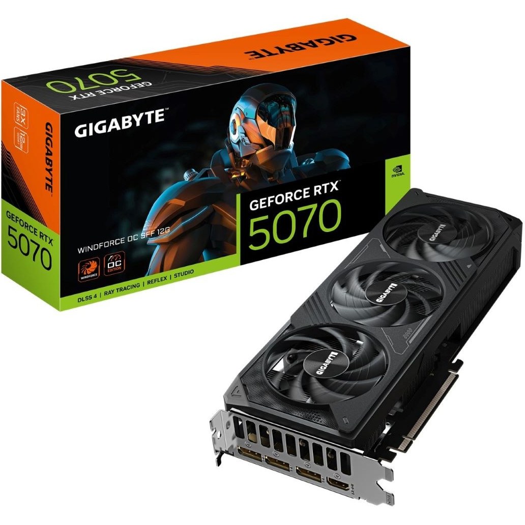 کارت گرافیک گیگابایت مدل Gigabyte RTX 5070 Windforce OC SFF 12GB