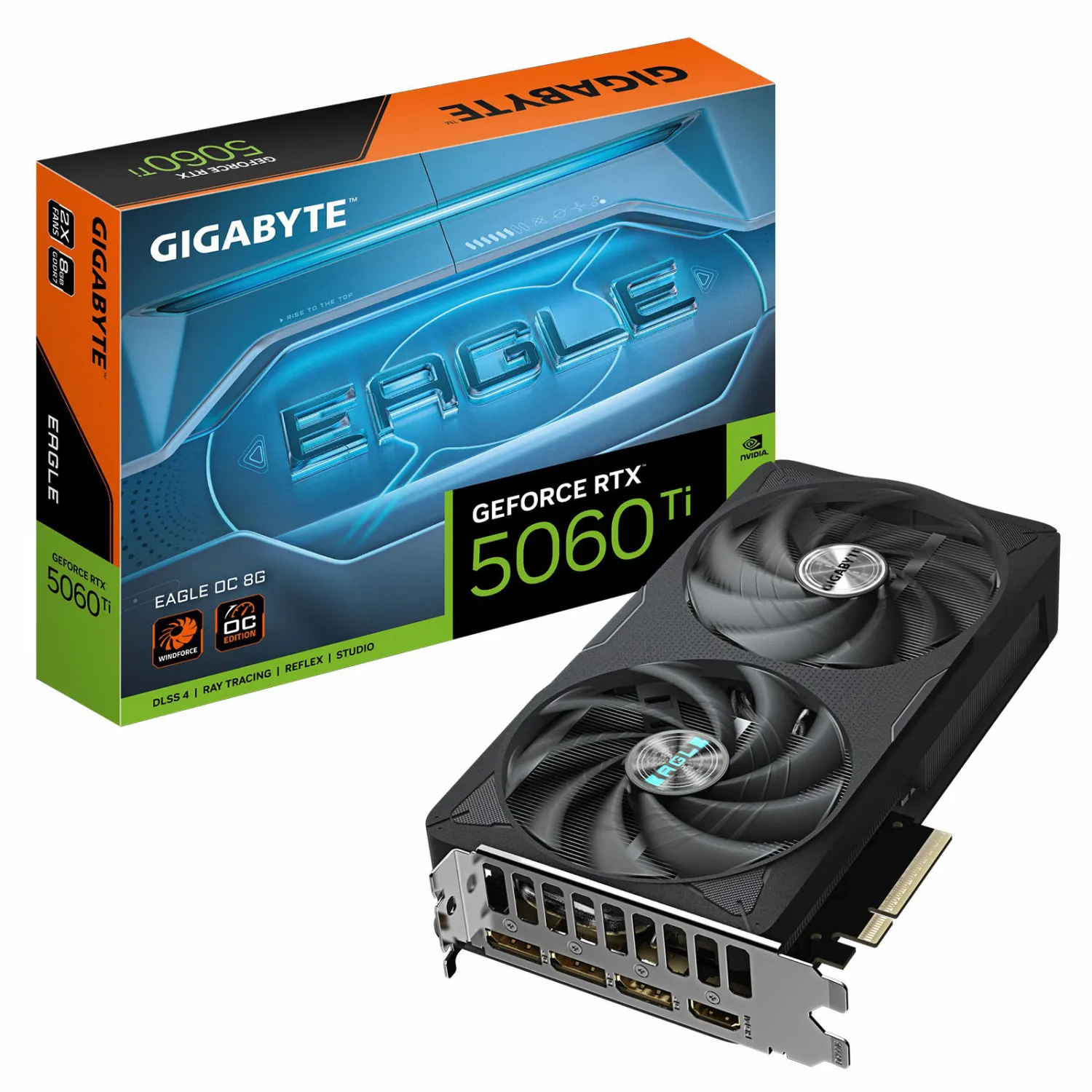 کارت گرافیک گیگابایت مدل Gigabyte GeForce RTX 5060 Ti EAGLE OC 8G
