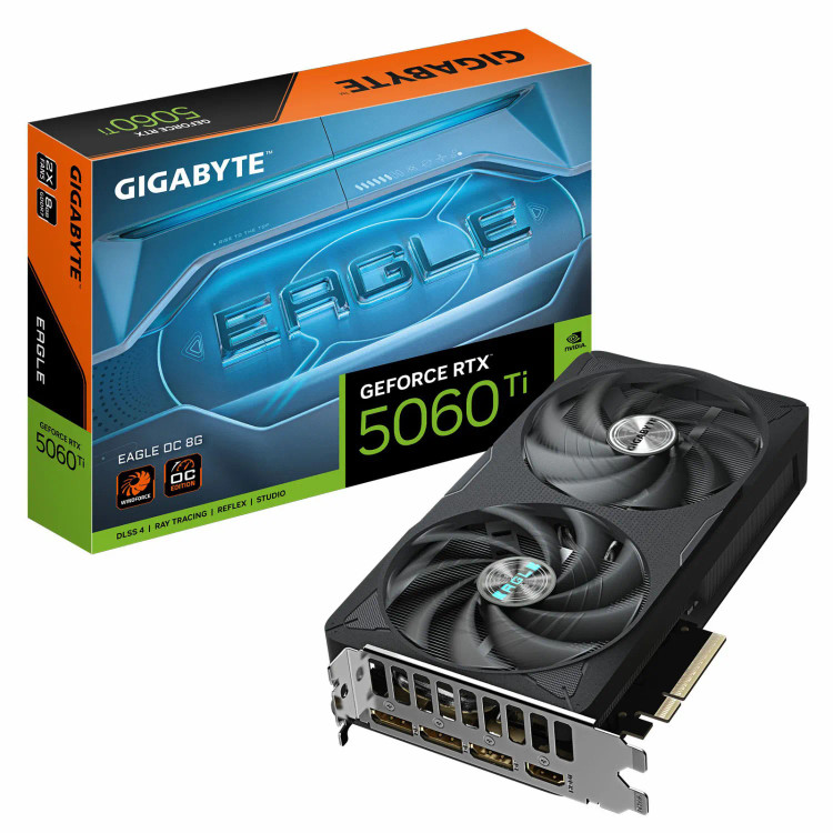 کارت گرافیک گیگابایت مدل Gigabyte GeForce RTX 5060 Ti EAGLE OC 8G
