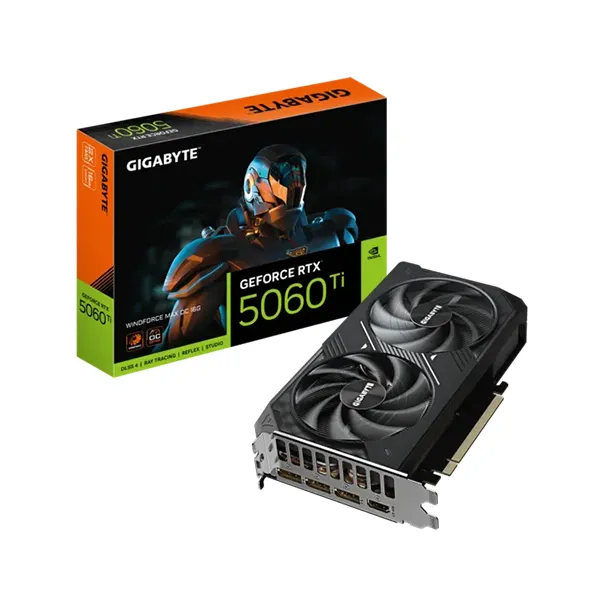 کارت گرافیک گیگابایت مدل Gigabyte RTX 5060 TI Windforce Max OC 16GB